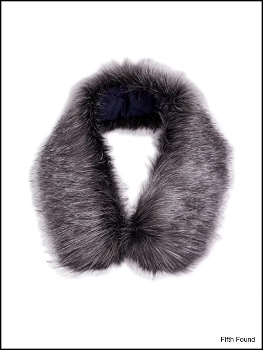 Faux Fur Hood Trim Replacement Collar Detachable Scarf Wrap Coat Jacket
